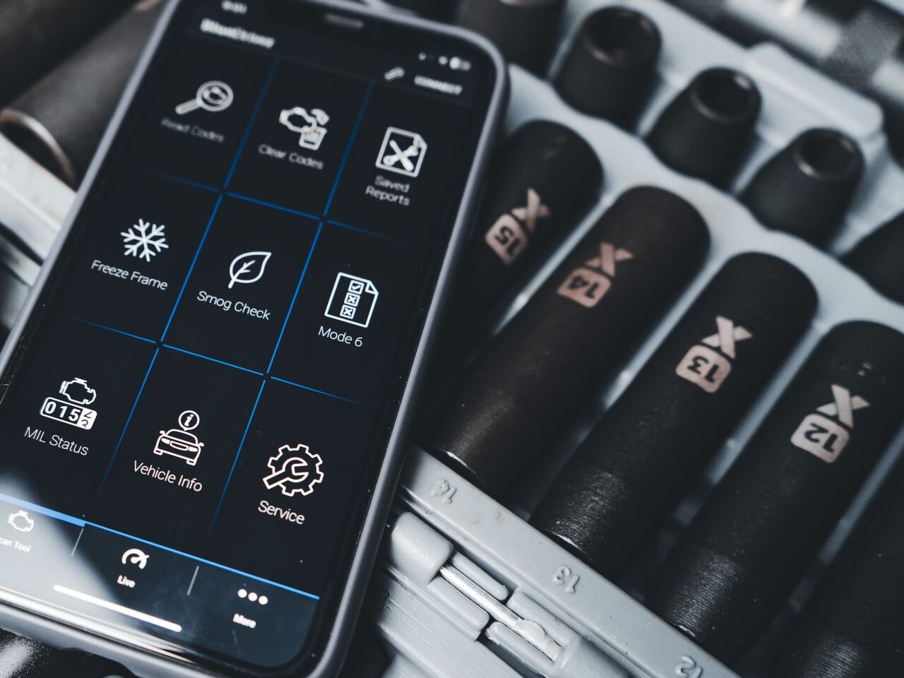 تطبيق قراءة كود لمبة المكينة عبر جهاز OBD2 على الجوال